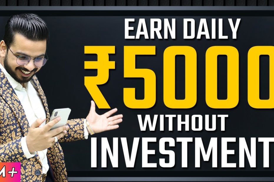 Earn ₹5000 Daily Online ???? | No Investment Earning App |  #Affiliatemarketing Business - Youtube